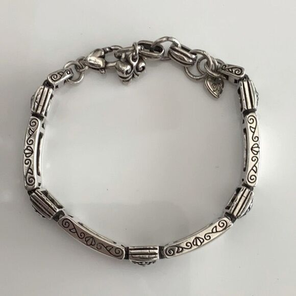 Brighton retired vintage‎ Tribeca Silver Link bracelet - Picture 3 of 5